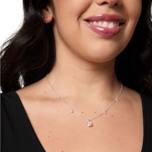 NEW … ETTIKA “Dripping Crystals” Drop Necklace